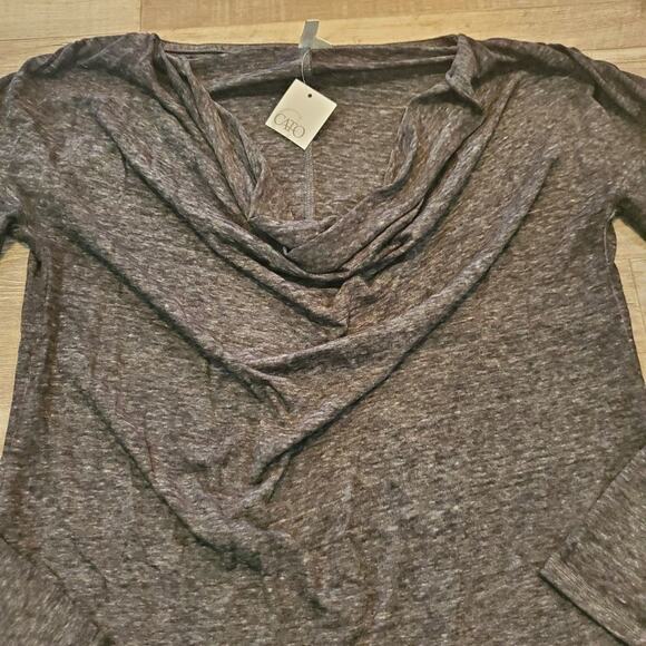 Cato xs womens charcoal gray tunic - Picture 2 of 11
